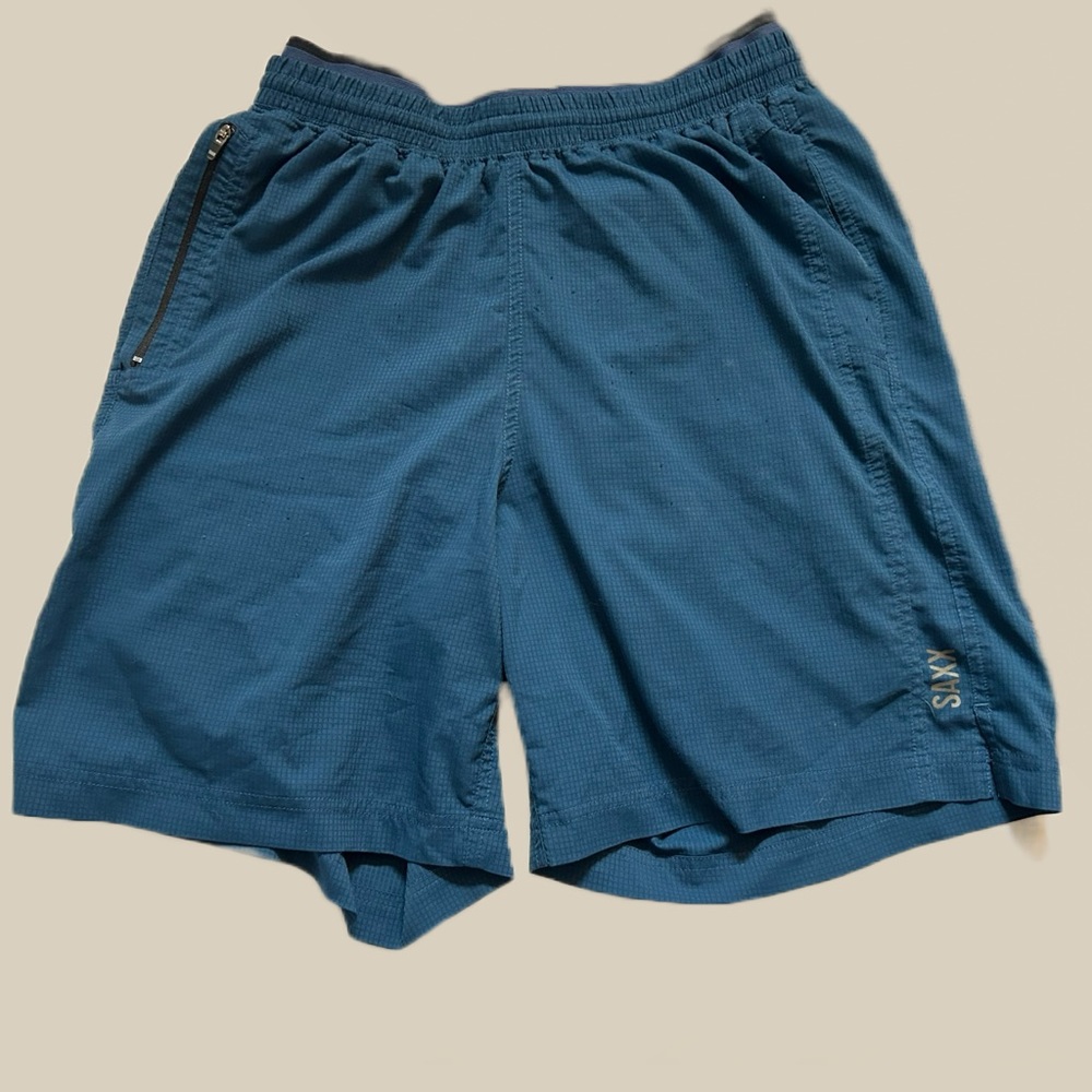 Saxx 2N1 Shorts 7” / Blueberry